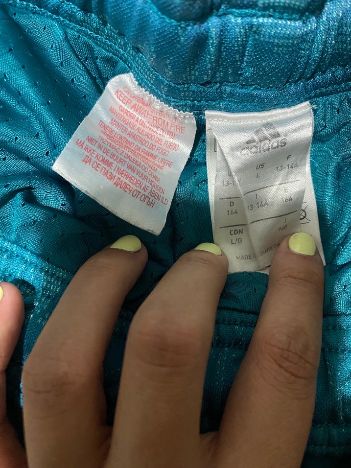 Erkek Parlak Mavi Şort - Görsel 5