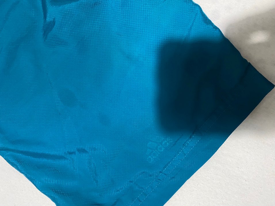 Erkek Parlak Mavi Şort - Görsel 4