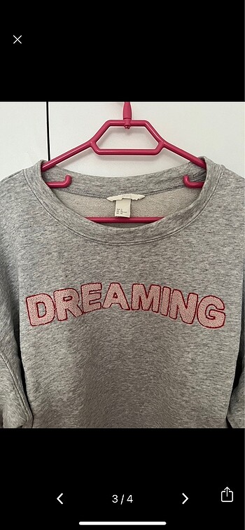 H&M HM OVERSİZE SWEATSHİRT