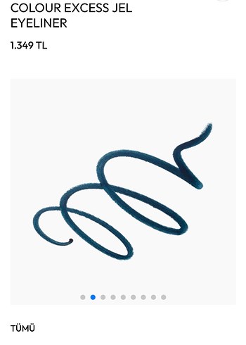 MAC Colour Excess Jel Eyeliner Lacivert - Görsel 2