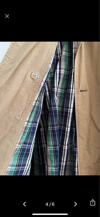 44 Beden camel Renk Us Polo assn trençkot