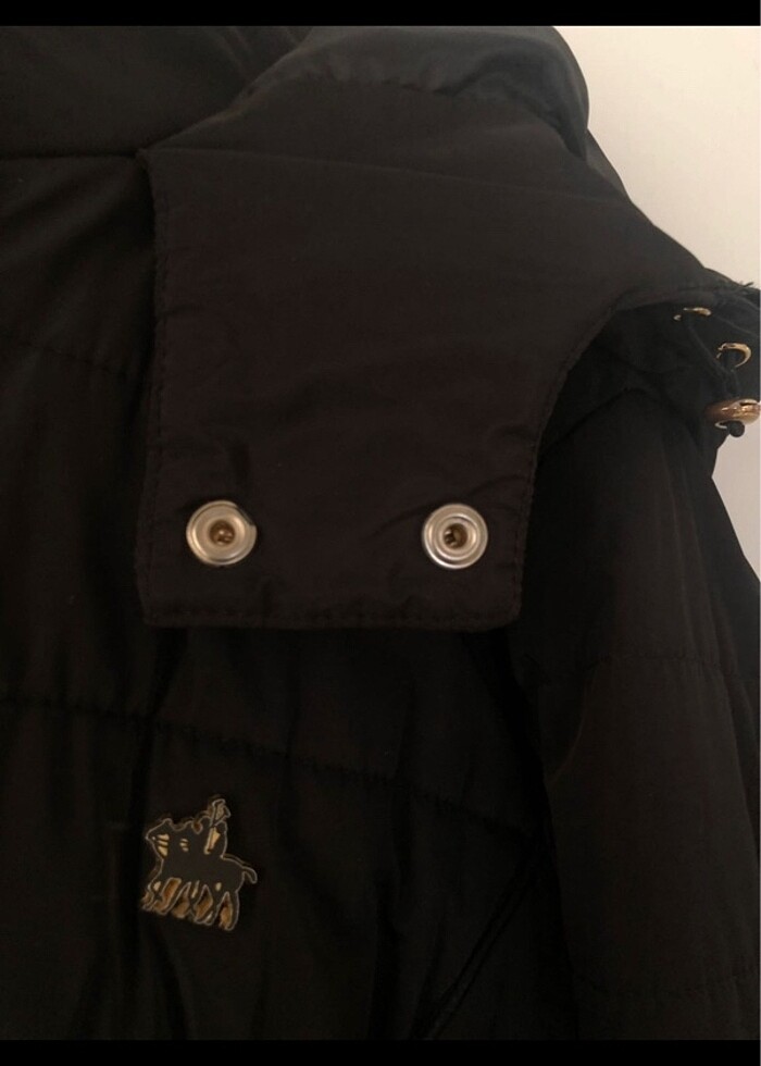 Us Polo assn kadın uzun mont - Görsel 3