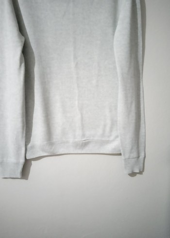 3xl Beden beyaz Renk erkek boğazlı kazak