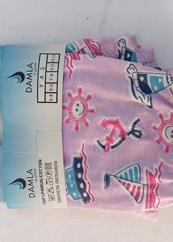 Baskılı Renkli Pembe Çocuk Boxer - Görsel 3