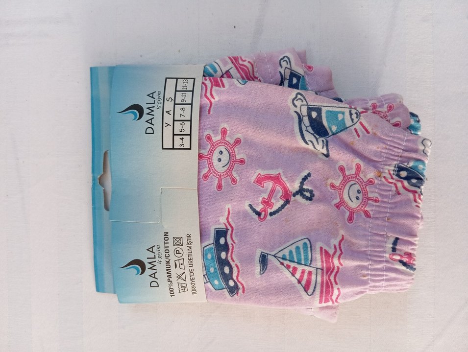 Baskılı Renkli Pembe Çocuk Boxer - Görsel 3