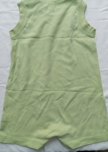 Baskılı Yeşil Bebek Atlet Body - Görsel 2