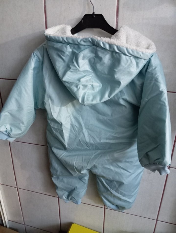 Mavi Bebek Polar Tulum monte - Görsel 3