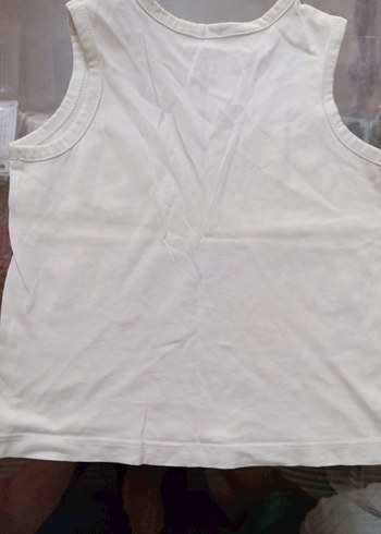 Baskılı Beyaz Çocuk Atlet - Görsel 2