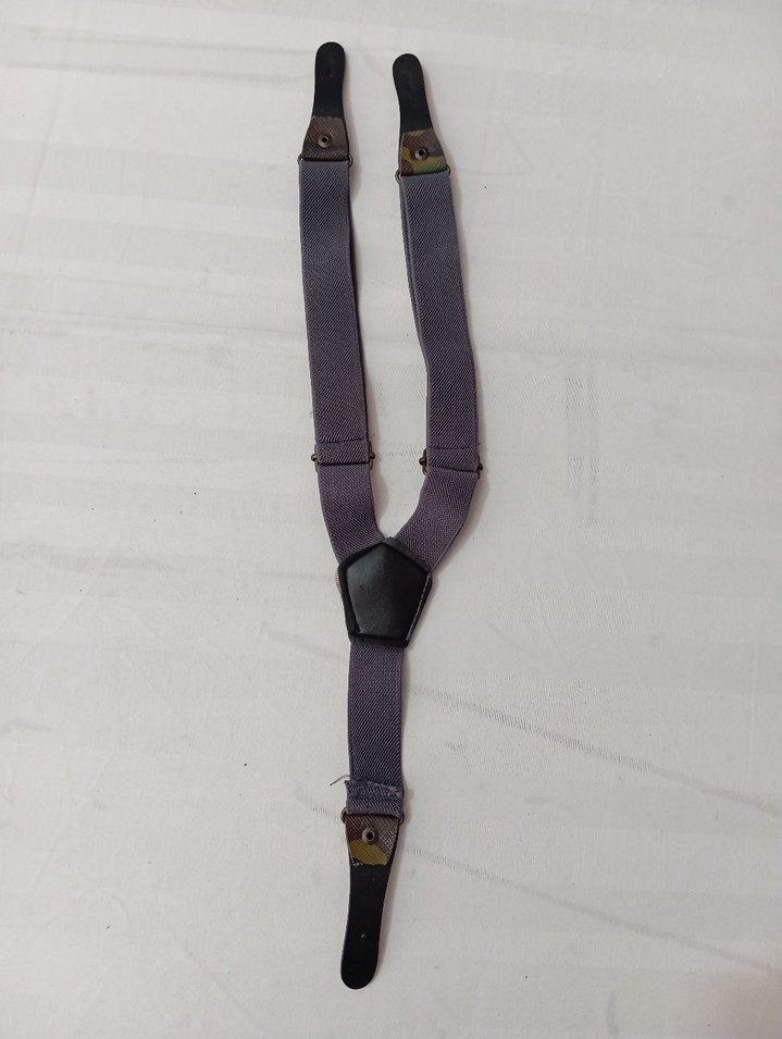 Kamuflaj Desenli Gri Çocuk Askısı - Görsel 2