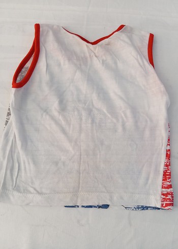 Renkli Baskılı Çocuk Atlet - Görsel 2