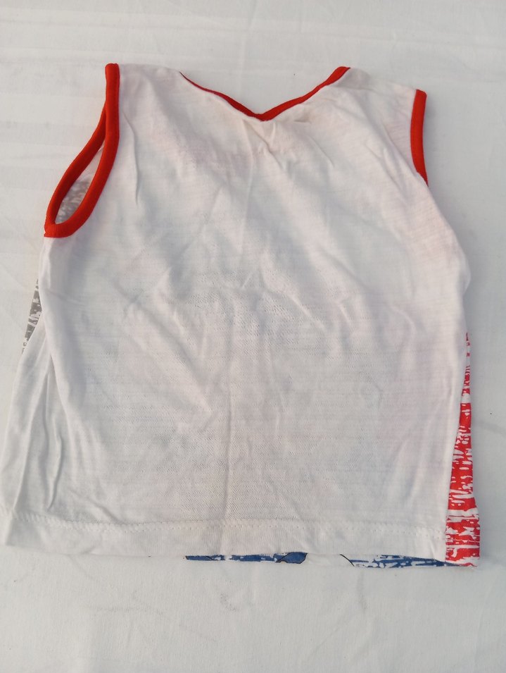 Renkli Baskılı Çocuk Atlet - Görsel 2