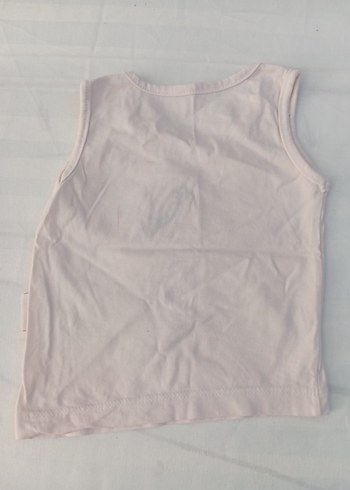 Beyaz Baskılı Çocuk Atlet - Görsel 2