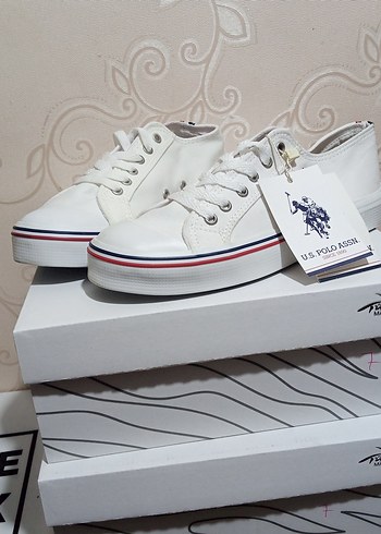 Beyaz Kadın spor ayakkabi - Görsel 9