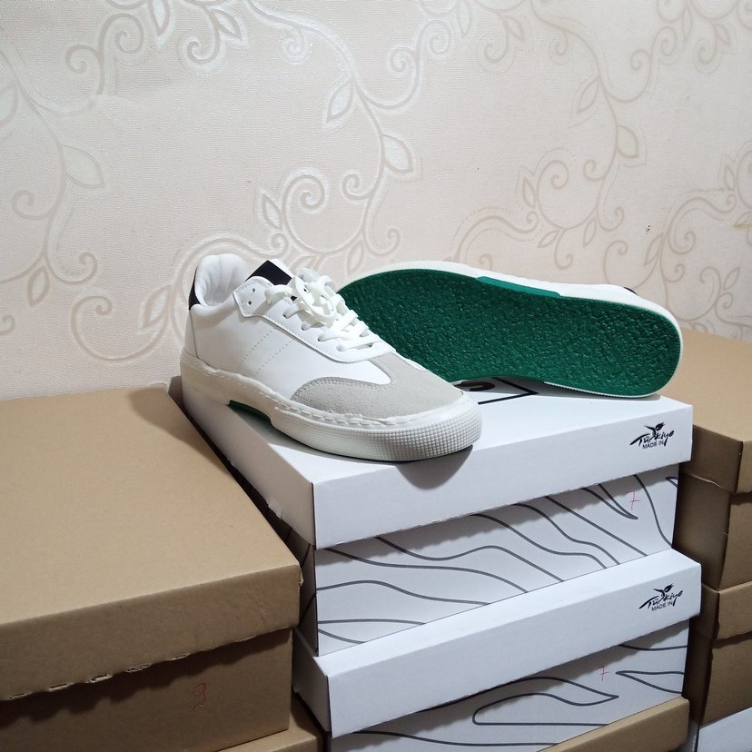 Beyaz Gri Kadın Stiletto Topuklu Spor Ayakkabı - Görsel 4