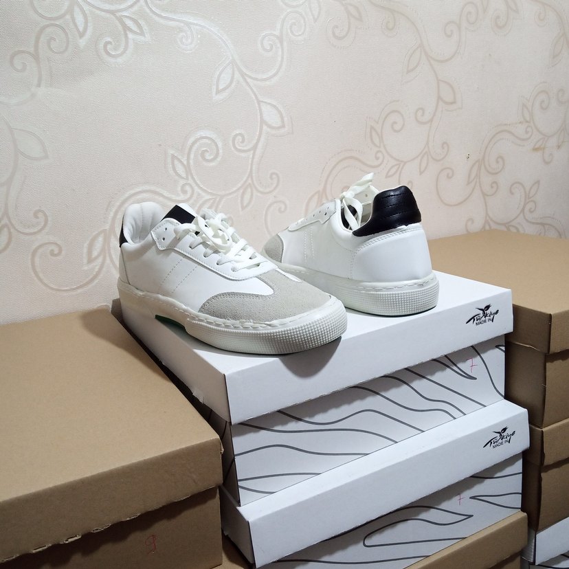 Beyaz Kadın Spor Ayakkabı Stiletto Topuklu - Görsel 2