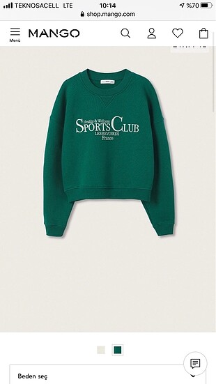 Mango sweatshirt