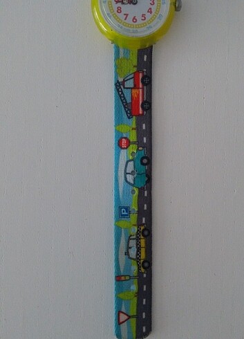 Beden çeşitli Renk Swatch flik flak erkek çocuk saati