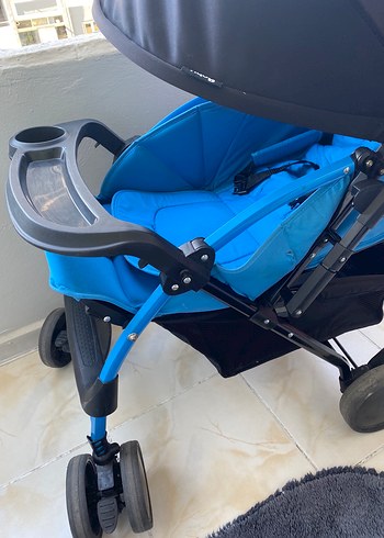 0 - 13 kg Beden mavi Renk Koyu Mavi Bebek Arabası