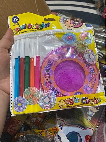 Boya kalem oyuncak set