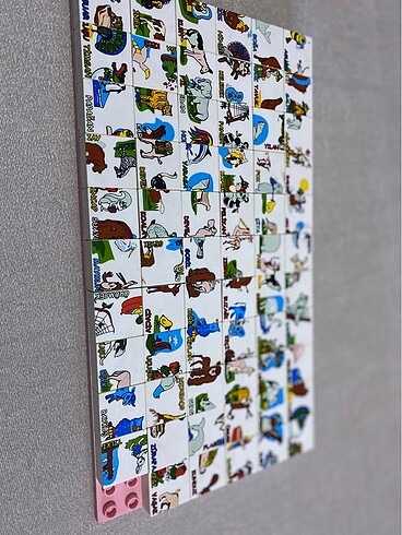 Beden Alfabe hayvanlar lego yapboz