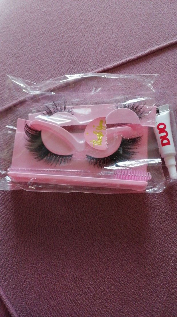 Pastel Pembe Takma Kirpik Seti 3 l set teklide var - Görsel 2