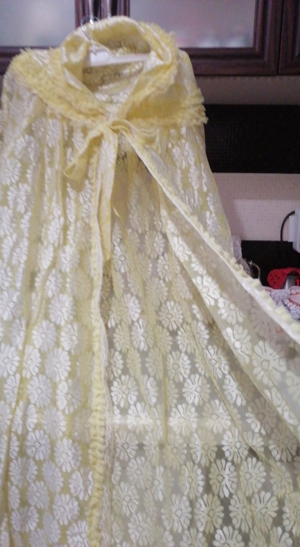 Sarı Nakışlı Uzun Bohem Kadın Elbisesi - Görsel 4