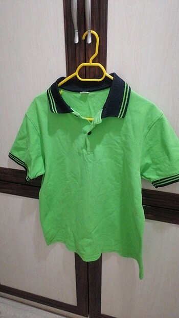 U.S Polo Assn. T-shirt Polu yeşil okul 