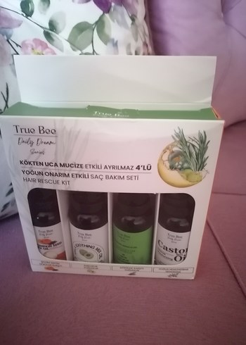 True Boo kadın sac Bakım Seti - Görsel 6