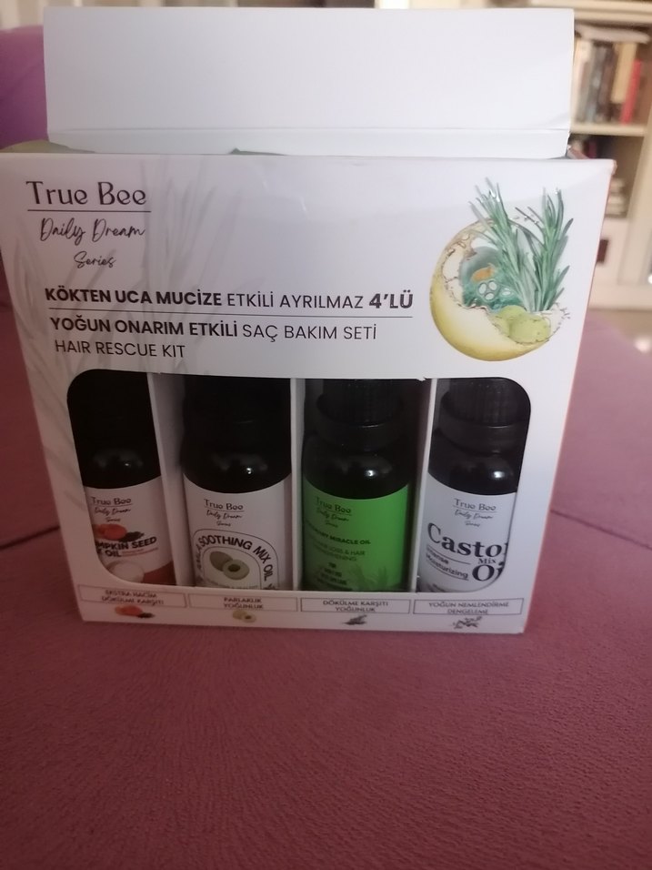 True Boo kadın sac Bakım Seti - Görsel 4