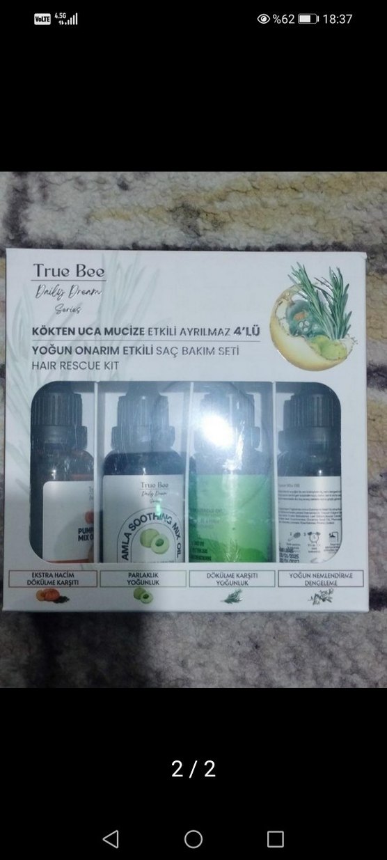 True Boo kadın sac Bakım Seti - Görsel 5