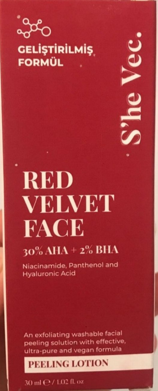 Red Velvet face  Kadın prüzsüz güzellik için - Görsel 5