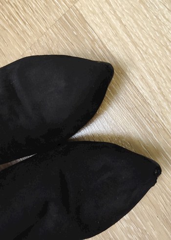 Siyah Süet Çizme - Görsel 3