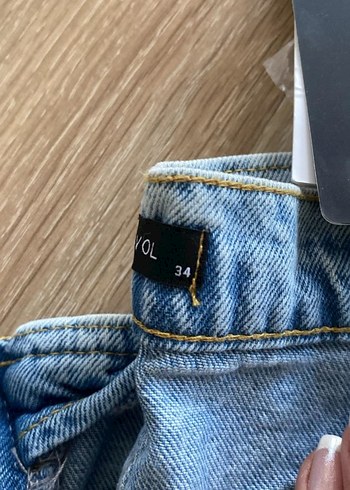 Kadin wide leg jean - Görsel 2