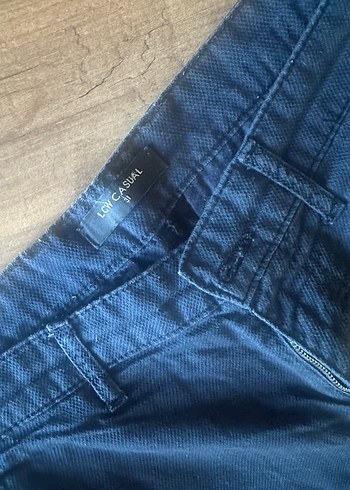 LC Waikiki Lacivert Kemerli Erkek Denim Pantolon