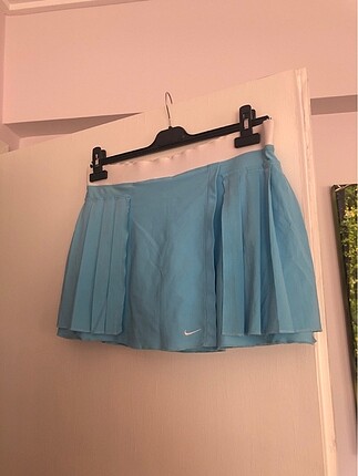 Nike tenis eteği içi şortlu mavi