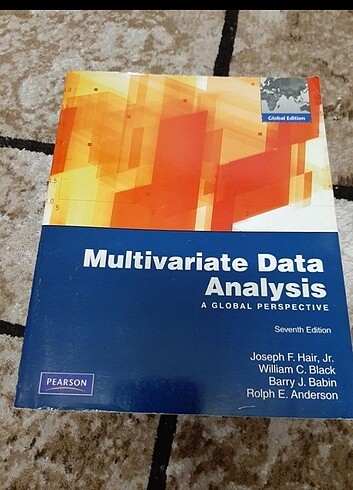 Multivariate Data Analysis Pearson