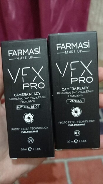 FARMASİ VFX PRO FONDÖTEN 30 ML NATURAL BEIGE 02