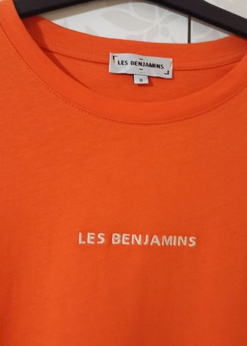 Les Benjamins Turuncu Kısa Kollu Erkek Tişört