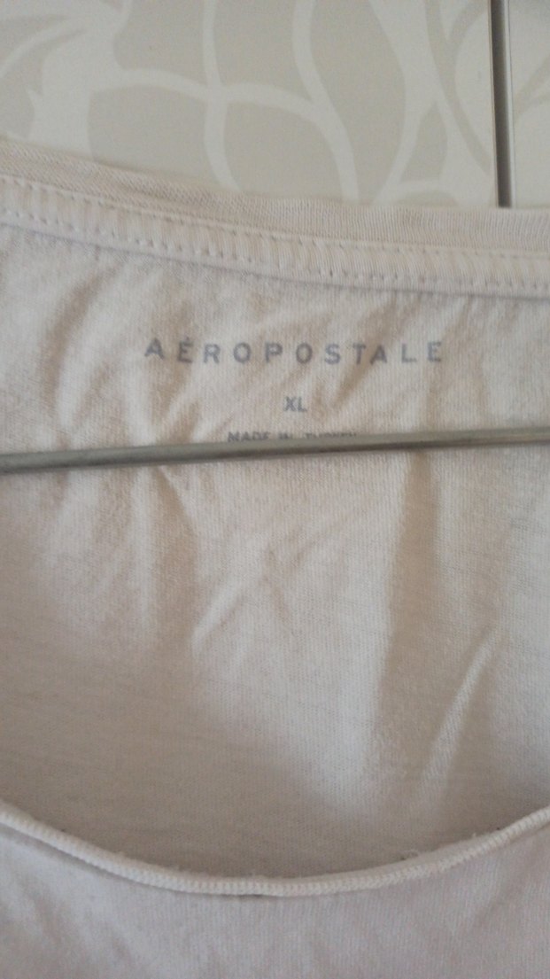 Beyaz Baskılı Erkek  Tişört - Görsel 3