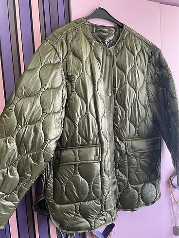 l Beden MANGO YEŞİL ANORAK
