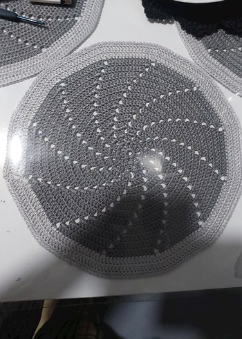 6 Adet Supla Polyester makrome ipi el örgü