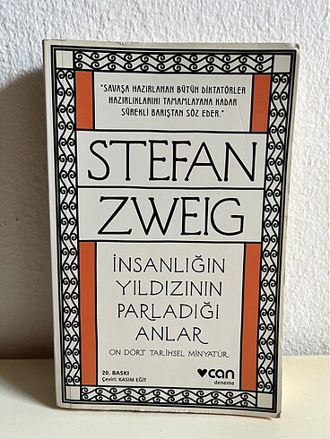 İnsanlığın Yıldızının Parladığı Anlar kitap