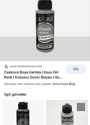Cadence koyu gri 120 ml