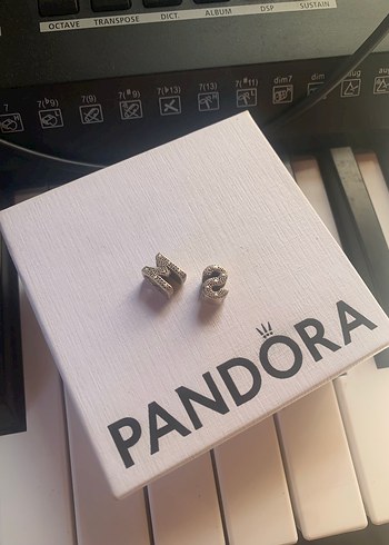 Beden Pandora Charm S Harfi 925 Ayar Gümüş