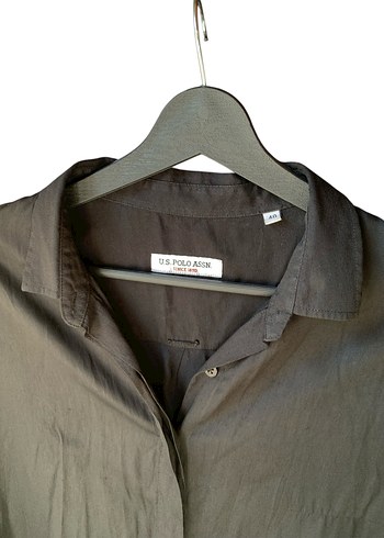 U.S. Polo ASSN. Siyah Kadın Gömlek - Görsel 4