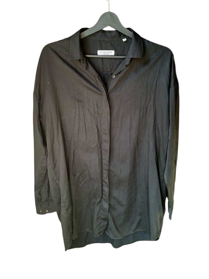 U.S. Polo ASSN. Siyah Kadın Gömlek - Görsel 2