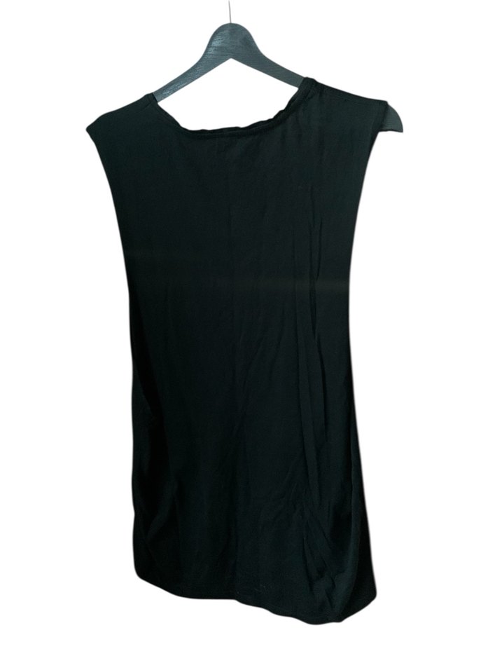 Sex Pistols Baskılı Siyah Kolsuz Punk Üst - Görsel 5