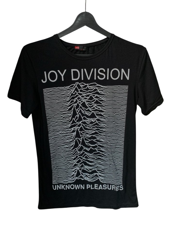Joy Division Baskılı Siyah Vintage Tişört - Görsel 5