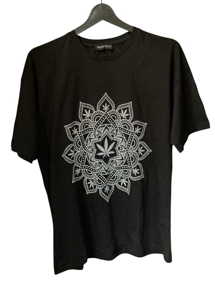 Kozmidelic Mandala Baskılı Tişört - Görsel 5