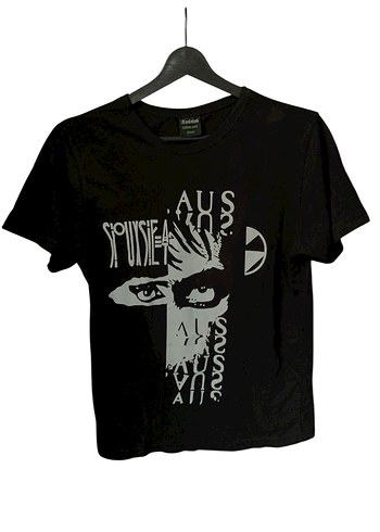 Vintage Siouxsie & Bauhaus Tasarım Baskı Tişört - Görsel 2